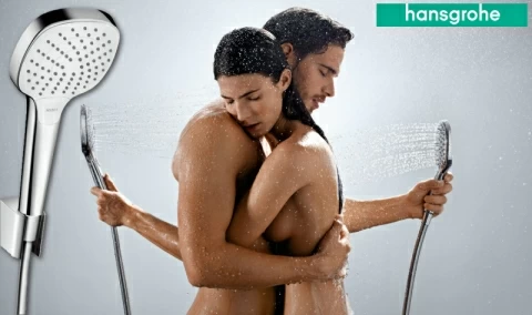 Set dus Hansgrohe Croma Select E Vario Porter ,furtun 1,25 m