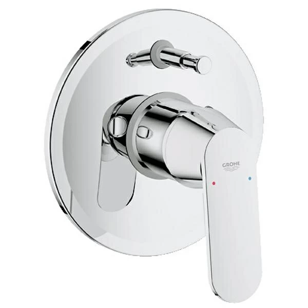 Baterie cada si dus Grohe Eurosmart Cosmopolitan cu corp incastrat inclus