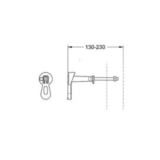 Set fixare rezervor Grohe