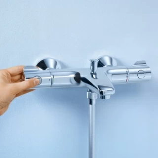 Baterie cada si dus dubla comanda Grohe Grohtherm 800 termostatata