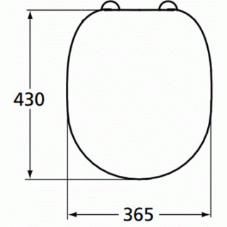 Capac WC Ideal Standard Connect alb
