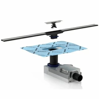 Rigola dus Geberit CleanLine corp de baza H6.5 cm