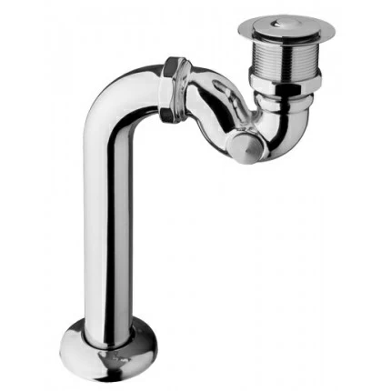 Sifon retro crom pentru cada Besco cu click-clack