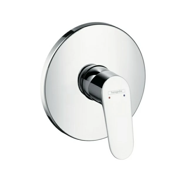 Baterie dus monocomanda Hansgrohe Focus incastrata, corp exterior
