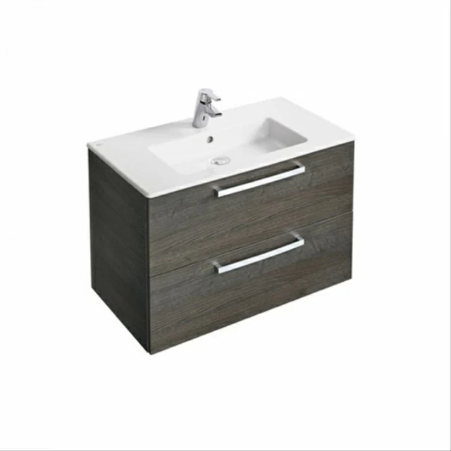Baza lavoar suspendata Ideal Standard Tempo 81 cm, gri stejar