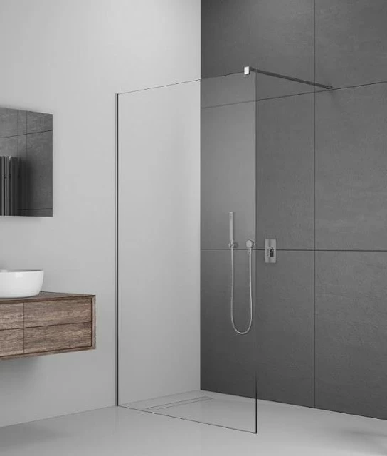 Cabina dus Walk-In Radaway Modo New II, 120X200 cm, sticla transparenta