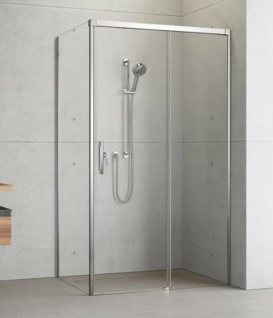Usa de dus Radaway Idea KDJ 150X200,5 cm, sticla transparenta