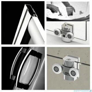 Cabina de dus Radaway Premium Plus C/D, transparent 75X90X190 cm