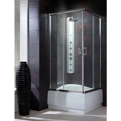 Cabina dus patrata Radaway Premium Plus C 1700 usi glisante 80x80x H170 cm