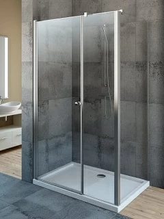 Cadita dus dreptunghiulara Radaway Doros D 100x80x5 cm acrilica