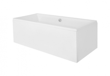 Cada rectangulara Besco Quadro 180 x 80 cm acrilica bagno.ro