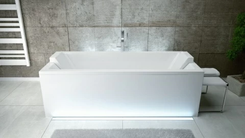 Cada rectangulara Besco Quadro 180 x 80 cm acrilica