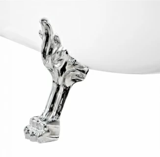  Cada de mijloc Besco Amelia 190x77 cm cu picioare crom