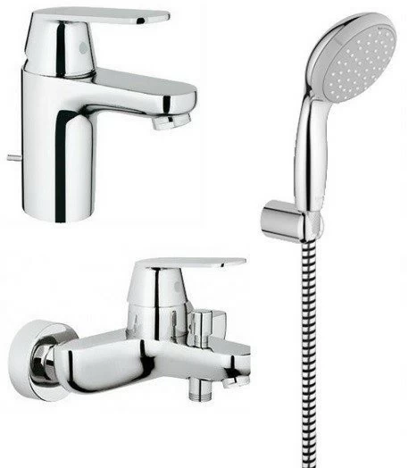 Set baterii 3in1 Grohe Eurosmart Cosmopolitan 