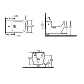  Bideu suspendat Rak Metropolitan
