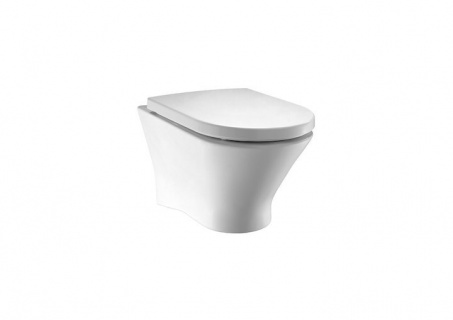 Vas WC Roca Nexo Rimless 53x36xH34.5 cm cu montaj suspendat bagno.ro imagine 2022