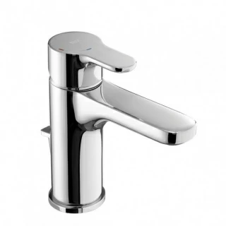 Baterie lavoar monocomanda Roca L20 cu sistem Cold Start si ventil pop-up