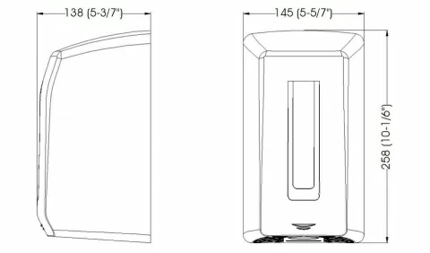 Uscator maini Mediclinics Smartflow automat