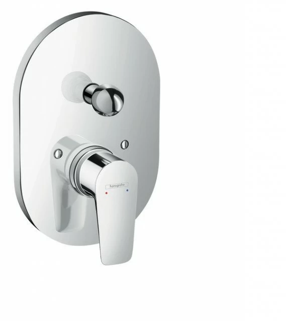 Baterie cada si dus monocomanda Hansgrohe Talis E h20cm, montaj incastrat
