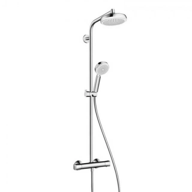 Sistem dus Hansgrohe Crometta 160, brat de 35 cm, un jet