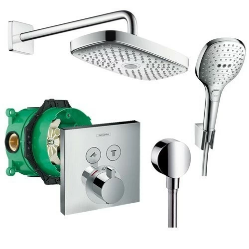Sistem dus termostatic incastrat Hansgrohe Design Raindance Select E300 