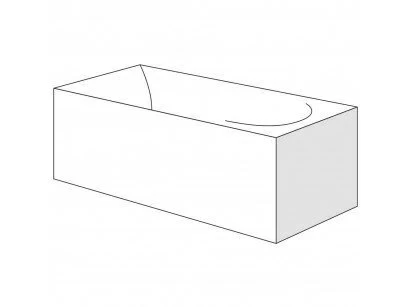 Panou frontal cada Radaway Aridea Lux, 180 cm