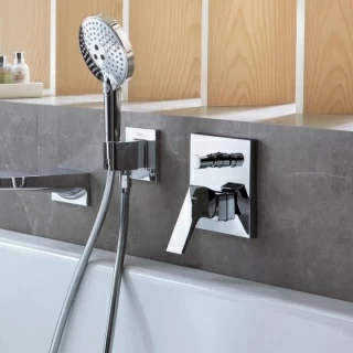 Baterie de cada si dus Hansgrohe Metropol montaj incastrat