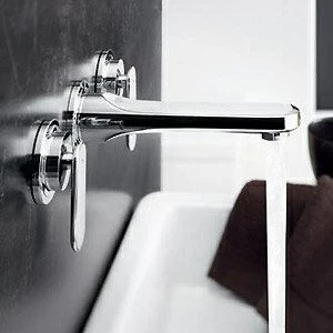 Baterie lavoar Grohe Veris, cu 3 orificii