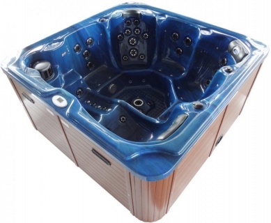 Minipiscina Sanotechnik Oasis Maxi, 210x210x92cm albastru de la bagno imagine noua
