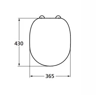 Capac WC Ideal Standard Connect slim