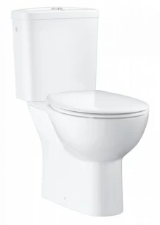 Set PROMO Vas WC Grohe Bau Ceramic, cu rezervor si capac soft-close