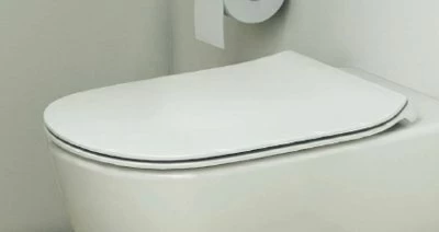 Set PROMO Vas WC suspendat Ideal Standard Tesi Aquablade si capac Slim 