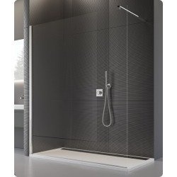 Cabina dus Walk-in SanSwiss Pur PDT4P 800 mm, profil crom bagno.ro