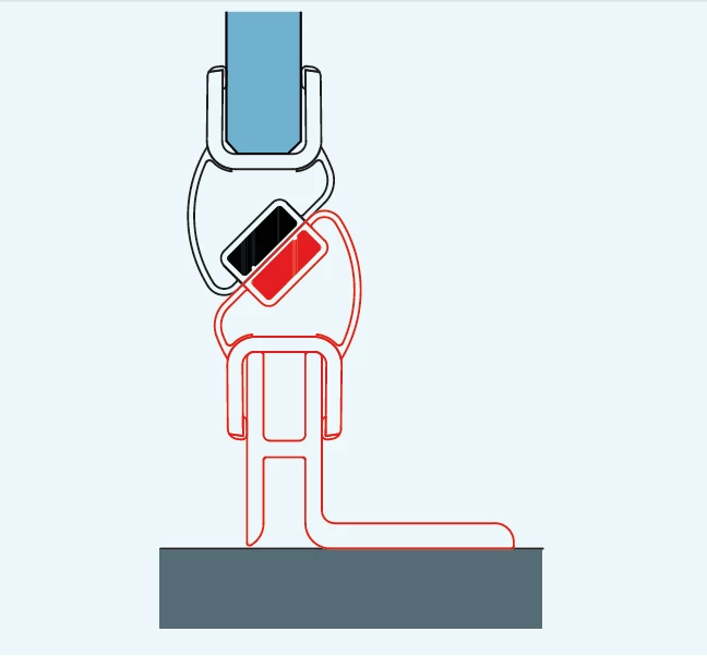 Kit magnetic inchidere a usii SanSwiss Annea in nisa V.ANE.50