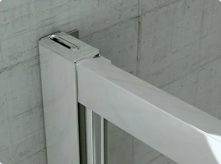 Usa de nisa pliabila dubla SanSwiss Top-Line TOPK 90xH190 cm