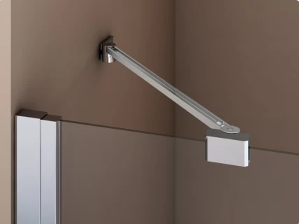 Perete lateral SanSwiss Annea ANT, 90xH200 cm 