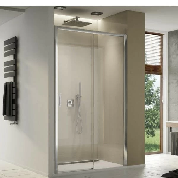 Usa de nisa culisanta SanSwiss Top-Line S TLS2, 140xH200 cm fara profilul de jos, varianta dreapta 