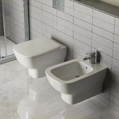 Capac wc Ideal Standard cu inchidere lenta Esedra 44x36 cm