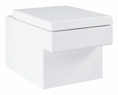 Capac wc Grohe Cube Ceramic cu inchidere lenta 46x37 cm