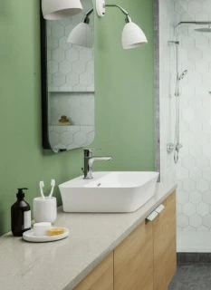 Lavoar Ideal Standard Ipalyss 55x38 cm cu orificiu pentru baterie si preaplin