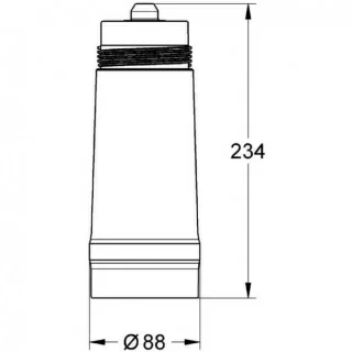  Cartus filtrare apa Grohe Blue cu carbon activ, capacitate 3000 litri