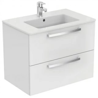 Mobilier suspendat Ideal Standard Tempo 70 x 44 x 55 cm alb lucios