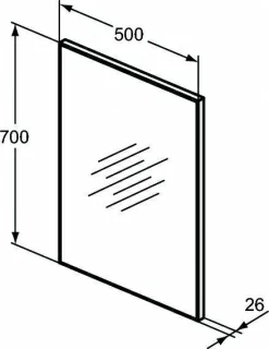 Oglinda Ideal Standard S reversibila 50 x 70 cm