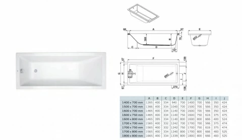 Cada Gala Mitta 170x80 cm acril