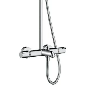 Sistem de dus Hansgrohe Crometta S 240 1 jet cu baterie termostatata