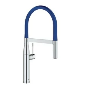 Pipa pentru baterie bucatarie Grohe Essence albastra