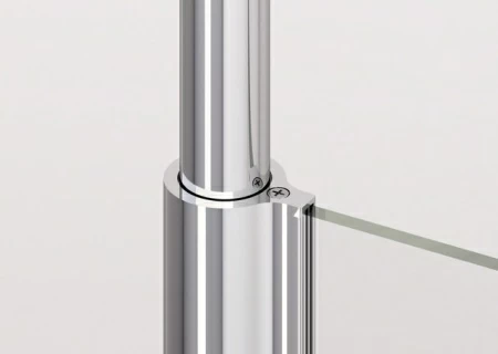 Cabina dus Walk-in SanSwiss Fun2, 90 x H200 cm profil slefuit lucios