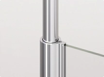 Cabina dus Walk-in SanSwiss Fus2 100 x H200 cm sticla Durlux