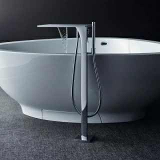 Baterie cada Hansgrohe Axor Massaud cu montaj pe pardoseala