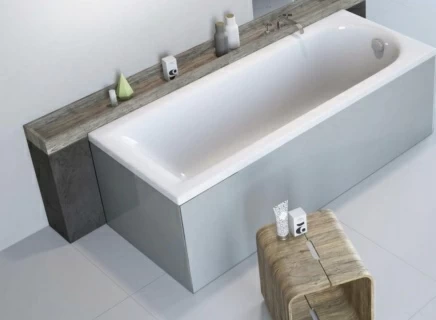 Set PROMO Radaway Nea cada, panou lateral frontal si sifon R135 170 x 70 cm